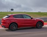 2018 Alfa Romeo Stelvio Quadrifoglio (Color: Rosso Competizione) Side Wallpapers 150x120