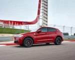 2018 Alfa Romeo Stelvio Quadrifoglio (Color: Rosso Competizione) Side Wallpapers 150x120