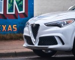 2018 Alfa Romeo Stelvio Quadrifoglio (Color: Trofeo White) Detail Wallpapers 150x120