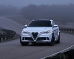 2018 Alfa Romeo Stelvio Quadrifoglio (Color: Trofeo White) Front Wallpapers 150x120 (17)