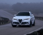 2018 Alfa Romeo Stelvio Quadrifoglio (Color: Trofeo White) Front Wallpapers 150x120