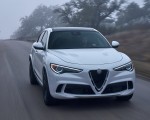 2018 Alfa Romeo Stelvio Quadrifoglio (Color: Trofeo White) Front Wallpapers 150x120 (22)