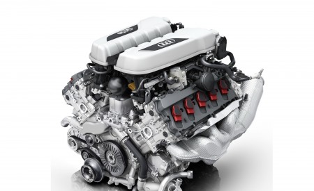 2018 Audi R8 Spyder V10 Plus Engine Wallpapers 450x275 (11)