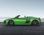 2018 Audi R8 Spyder V10 plus (Color: Micrommata Green) Side Wallpapers 150x120 (7)