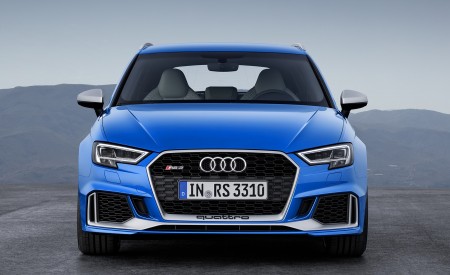 2018 Audi RS 3 Sportback (Color: Ara Blue) Front Wallpapers 450x275 (6)