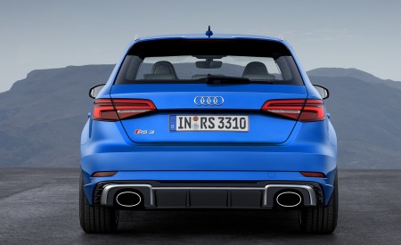 2018 Audi RS 3 Sportback (Color: Ara Blue) Rear Wallpapers 450x275 (10)