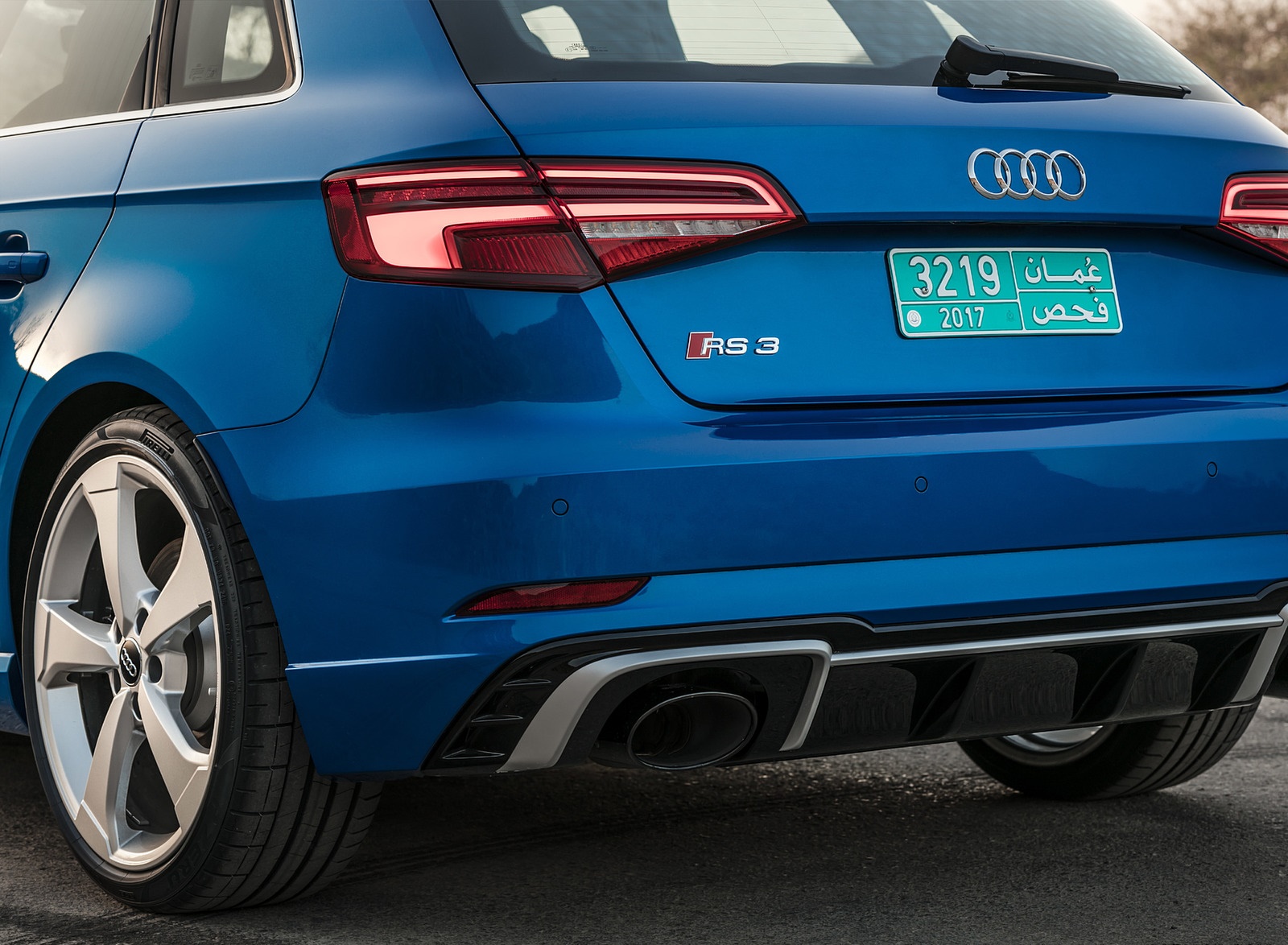 2018 Audi RS 3 Sportback Tail Light Wallpapers #27 of 51