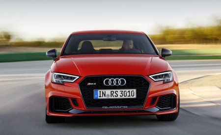 2018 Audi RS3 Sedan (Color: Catalunya Red) Front Wallpapers 450x275 (2)