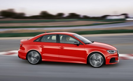 2018 Audi RS3 Sedan (Color: Catalunya Red) Side Wallpapers 450x275 (5)