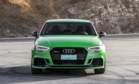2018 Audi RS3 Sedan (Color: Viper Green) Front Wallpapers 450x275 (54)