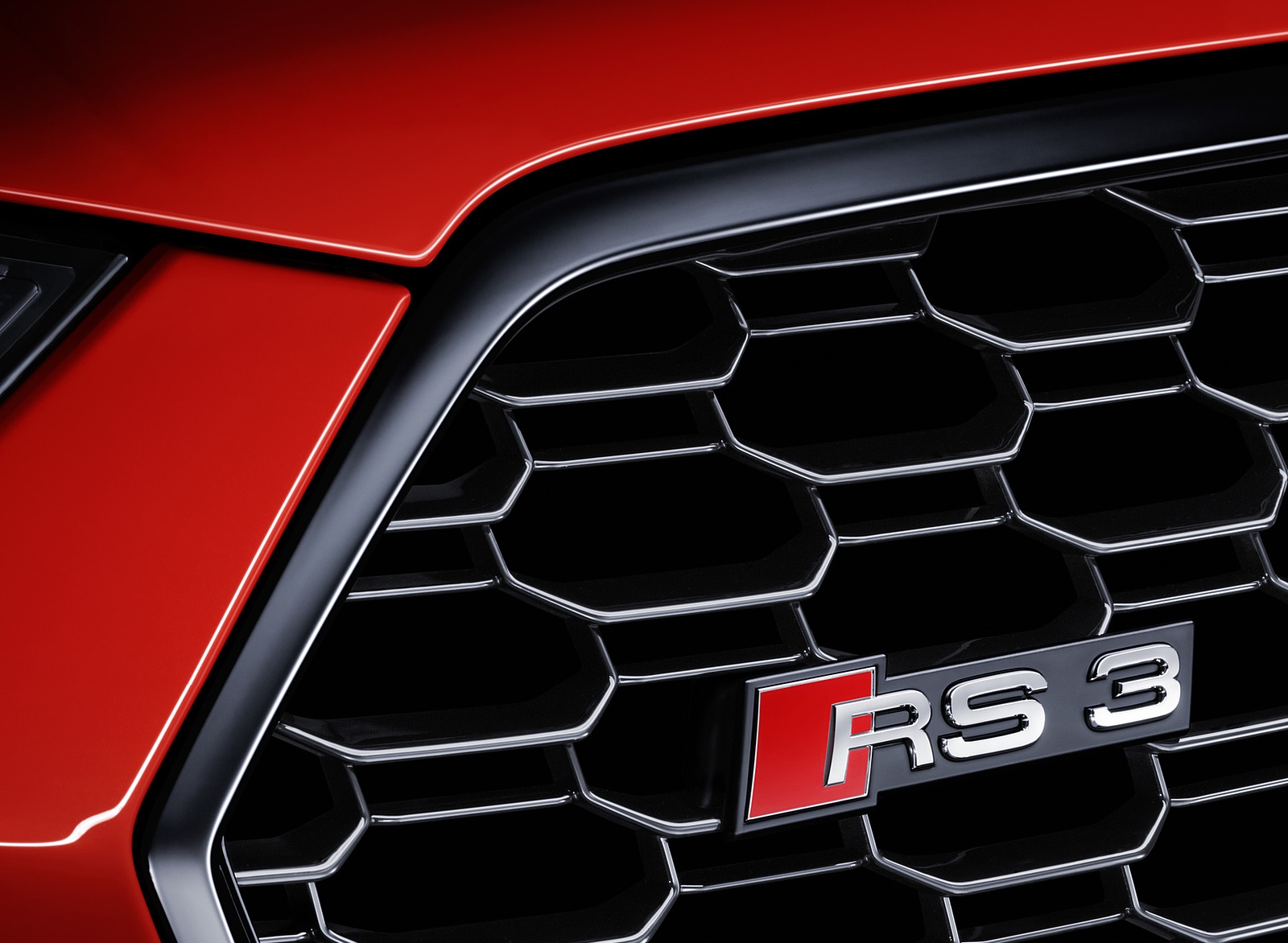 2018 Audi RS3 Sedan Grill Wallpapers #27 of 56