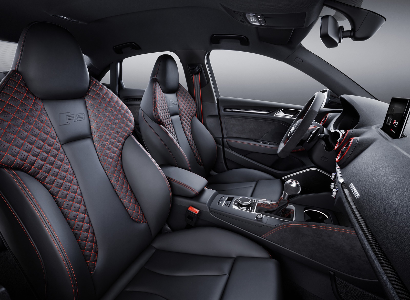 2018 Audi RS3 Sedan Interior Front Seats Wallpapers #19 of 56