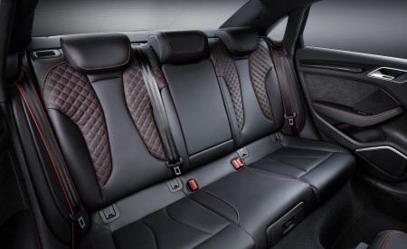 2018 Audi RS3 Sedan Interior Rear Seats Wallpapers 450x275 (18)