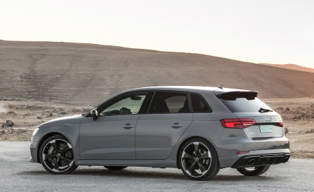 2018 Audi RS3 Sportback (Color: Nardo Grey) Rear Three-Quarter Wallpapers 450x275 (46)