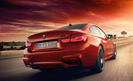 2018 BMW M4 Coupe Rear Wallpapers 450x275 (2)