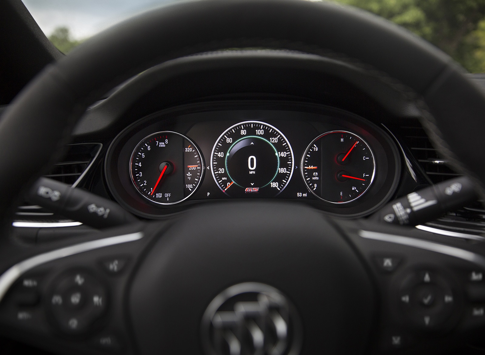 2018 Buick Regal GS Instrument Cluster Wallpapers #32 of 32