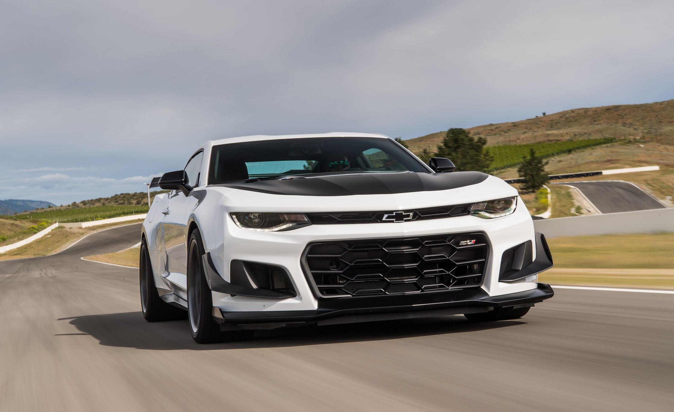 2018 Chevrolet Camaro ZL1 1LE Front Wallpapers #49 of 80