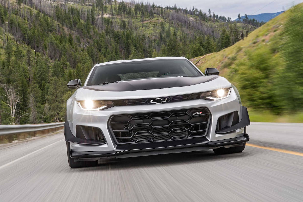 2018 Chevrolet Camaro ZL1 1LE Front Wallpapers #48 of 80