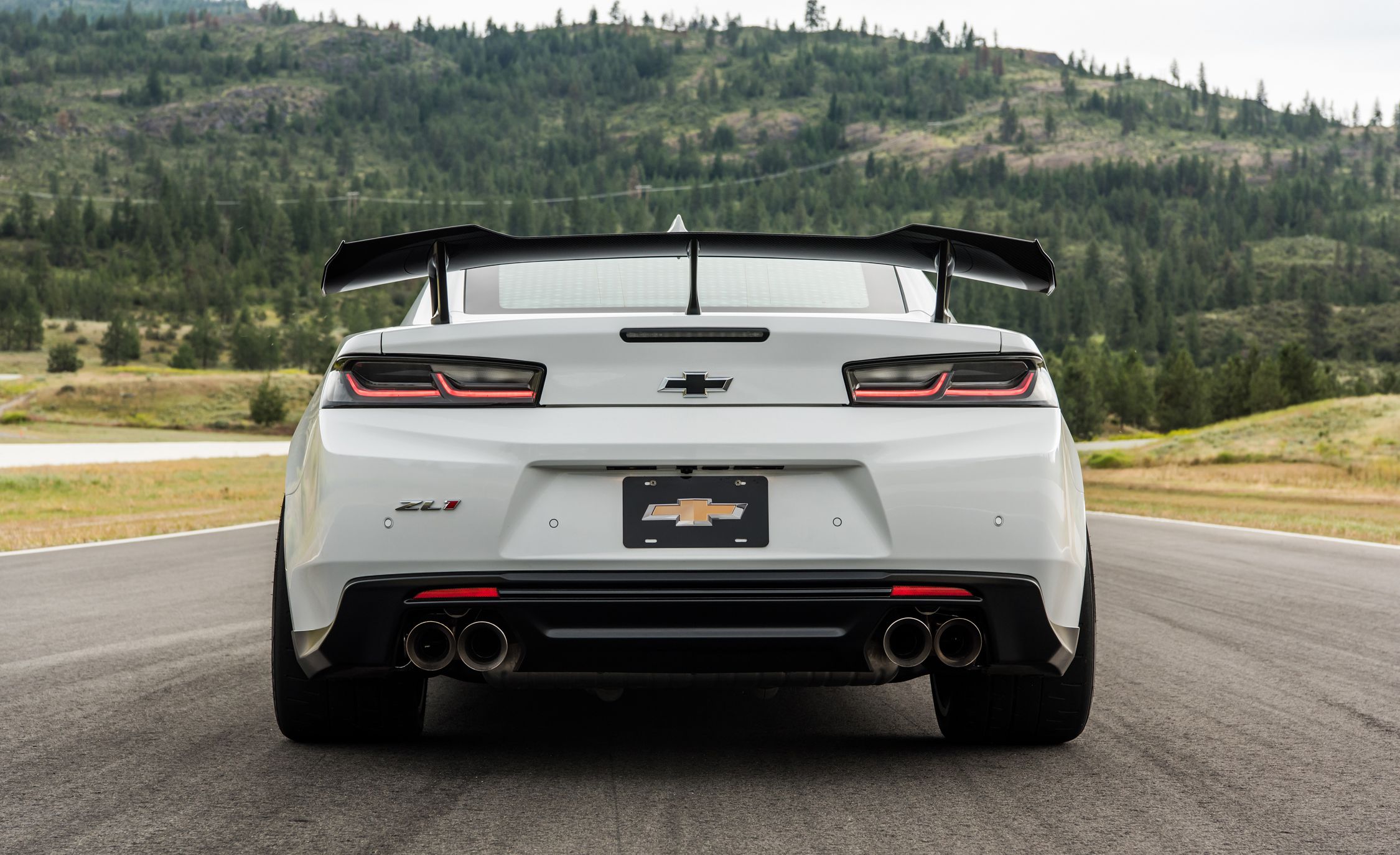 2018 Chevrolet Camaro ZL1 1LE Rear Wallpapers #55 of 80