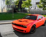 2018 Dodge Challenger SRT Hellcat Widebody (Color: Go Mango) Front Three-Quarter Wallpapers 150x120