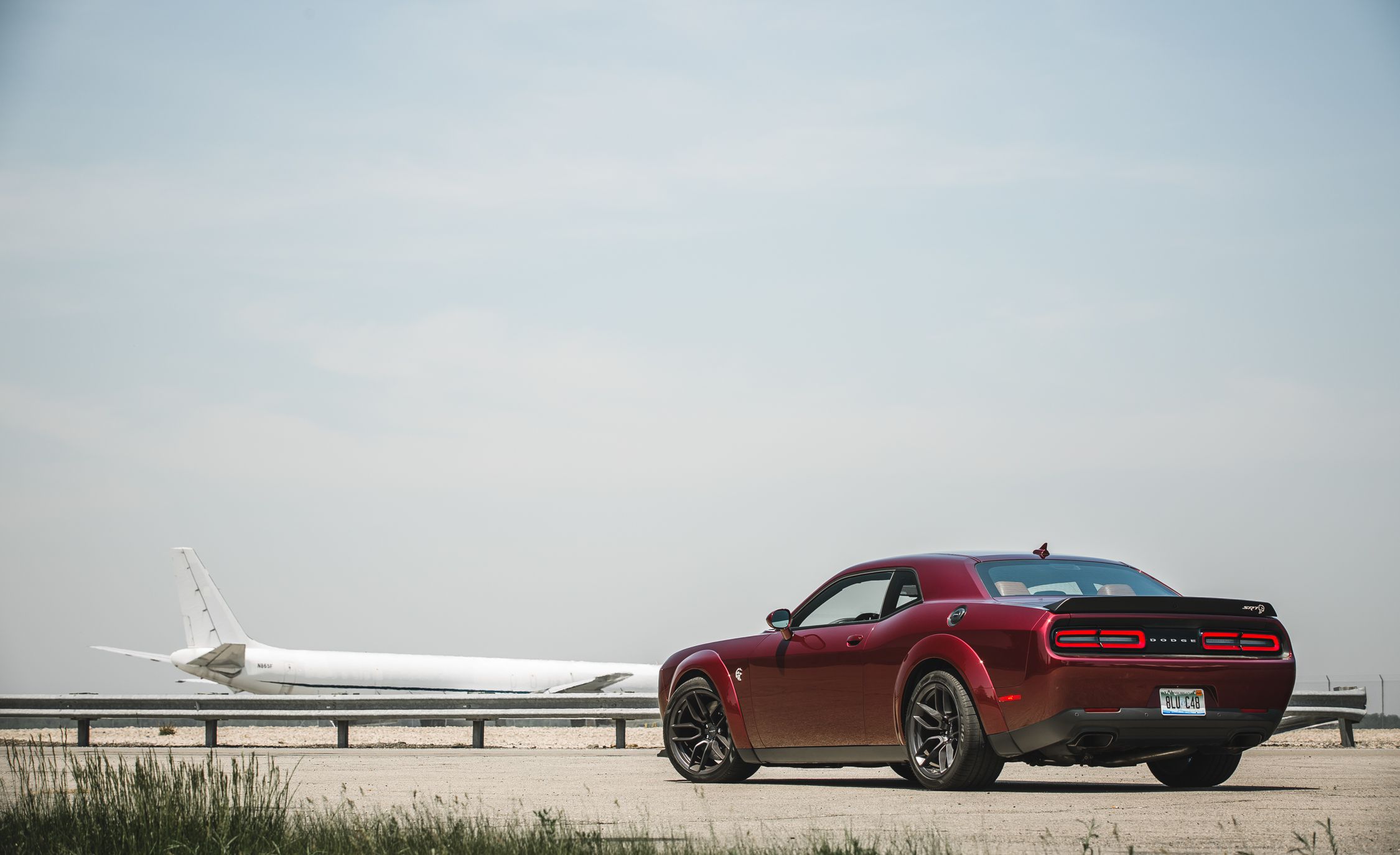 2018 Dodge Challenger SRT Hellcat Widebody (Color: Octane Red) Rear Three-Quarter Wallpapers #15 of 108