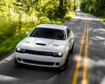2018 Dodge Challenger SRT Hellcat Widebody (Color: White Knuckle) Front Wallpapers 150x120
