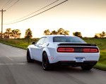 2018 Dodge Challenger SRT Hellcat Widebody (Color: White Knuckle) Rear Three-Quarter Wallpapers 150x120