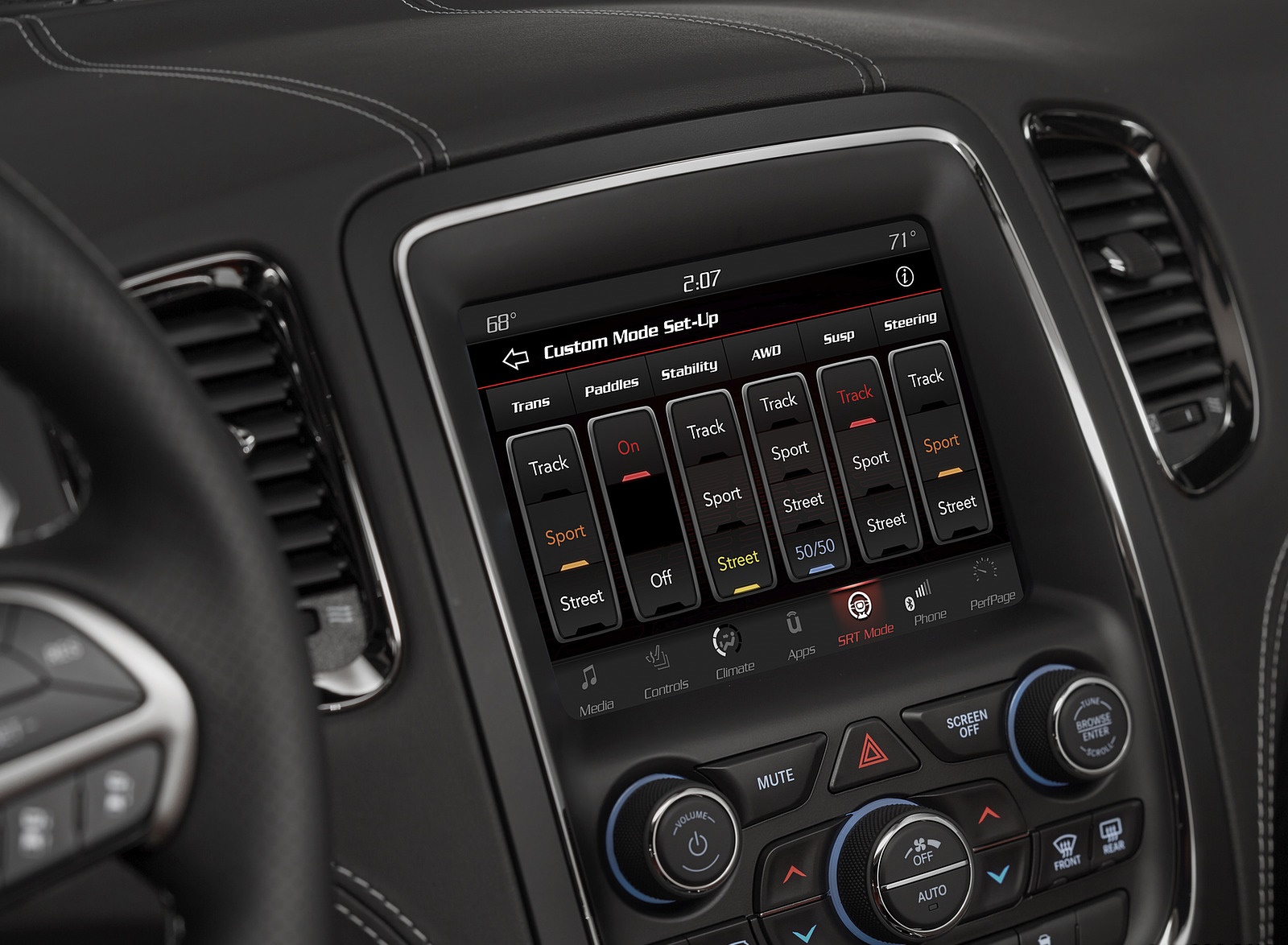 2018 Dodge Durango SRT Central Console Wallpapers #84 of 86