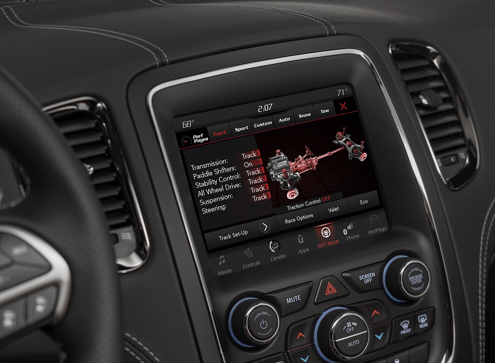 2018 Dodge Durango SRT Central Console Wallpapers #83 of 86
