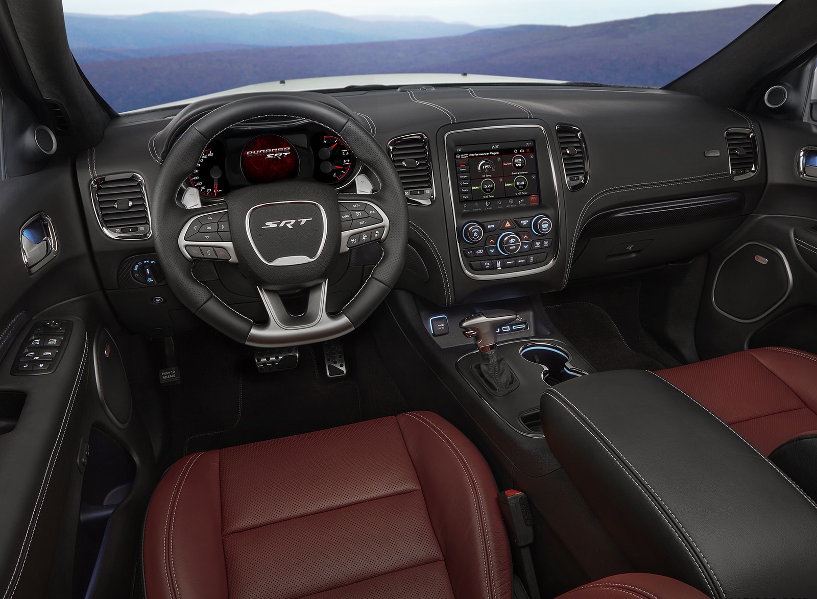 2018 Dodge Durango SRT Interior Cockpit Wallpapers #80 of 86