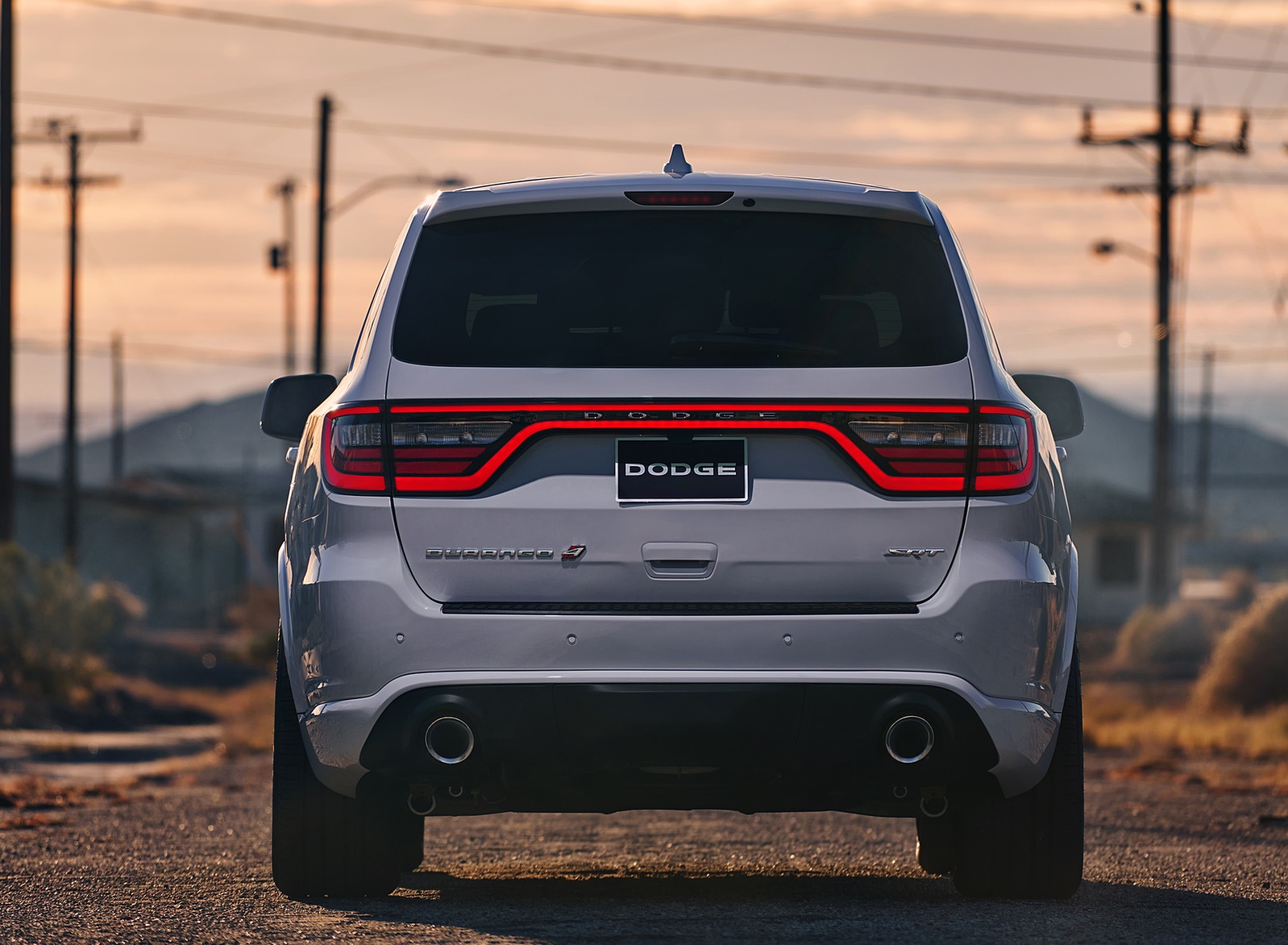 2018 Dodge Durango SRT Rear Wallpapers #13 of 86