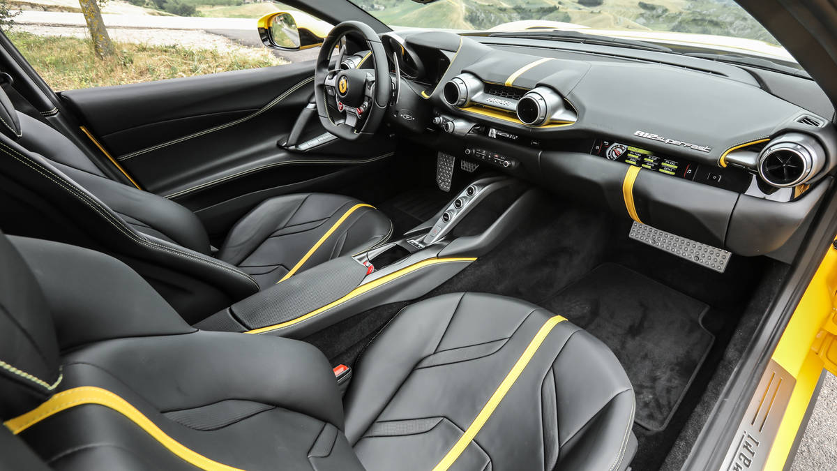 2018 Ferrari 812 Superfast Interior Seats Wallpapers #50 of 56