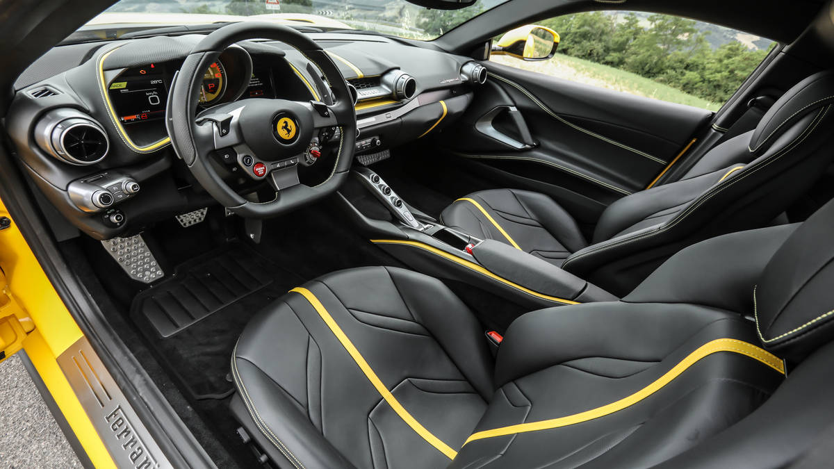 2018 Ferrari 812 Superfast Interior Seats Wallpapers #48 of 56