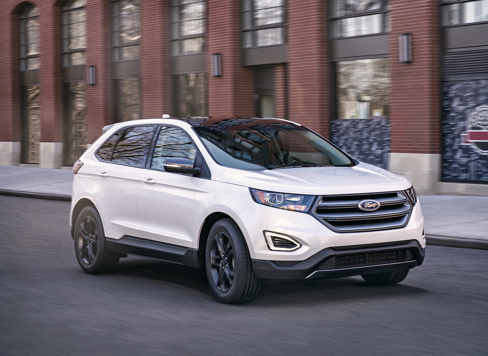 2018 Ford Edge SEL Sport Appearance Package Front Three-Quarter Wallpapers #5 of 21