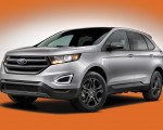 2018 Ford Edge SEL Sport Appearance Package Front Three-Quarter Wallpapers 150x120