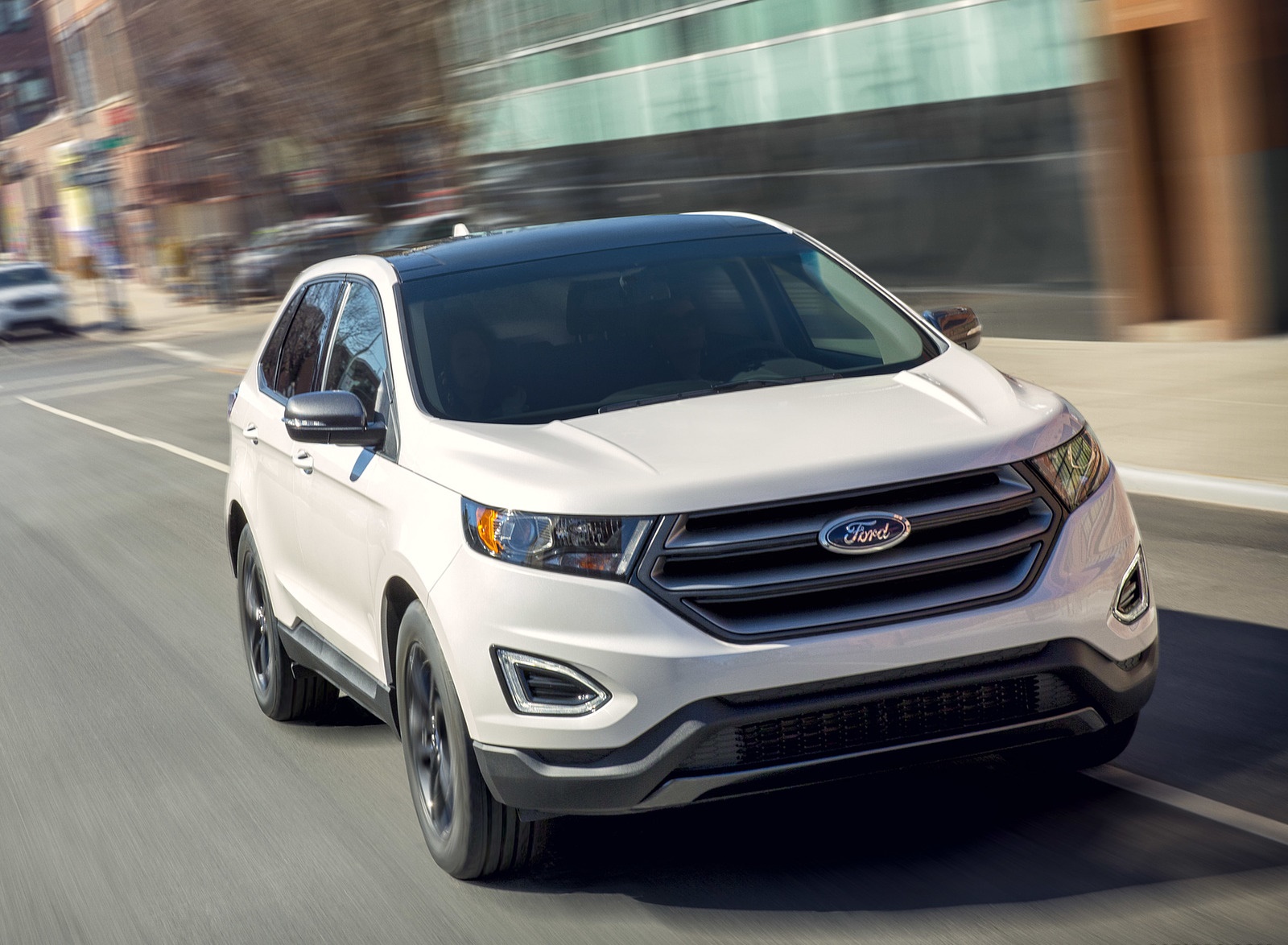 2018 Ford Edge SEL Sport Appearance Package Front Three-Quarter Wallpapers (3)