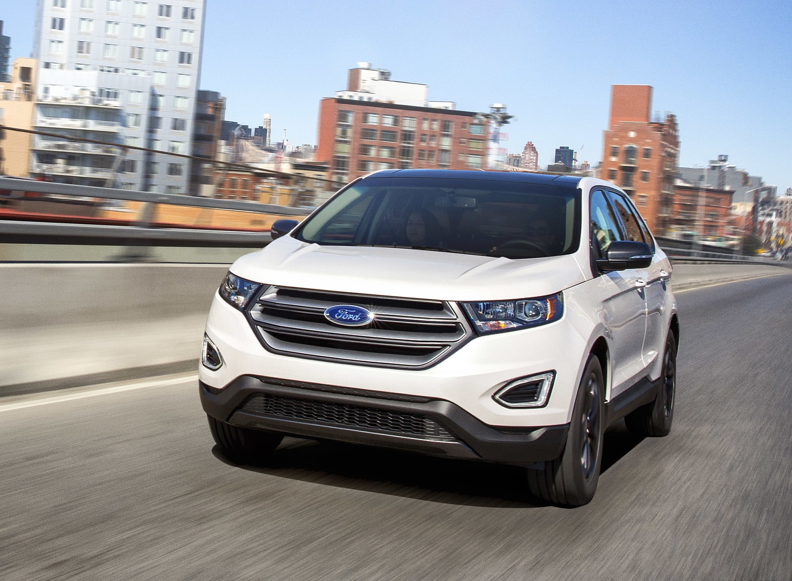 2018 Ford Edge SEL Sport Appearance Package Front Wallpapers (1)