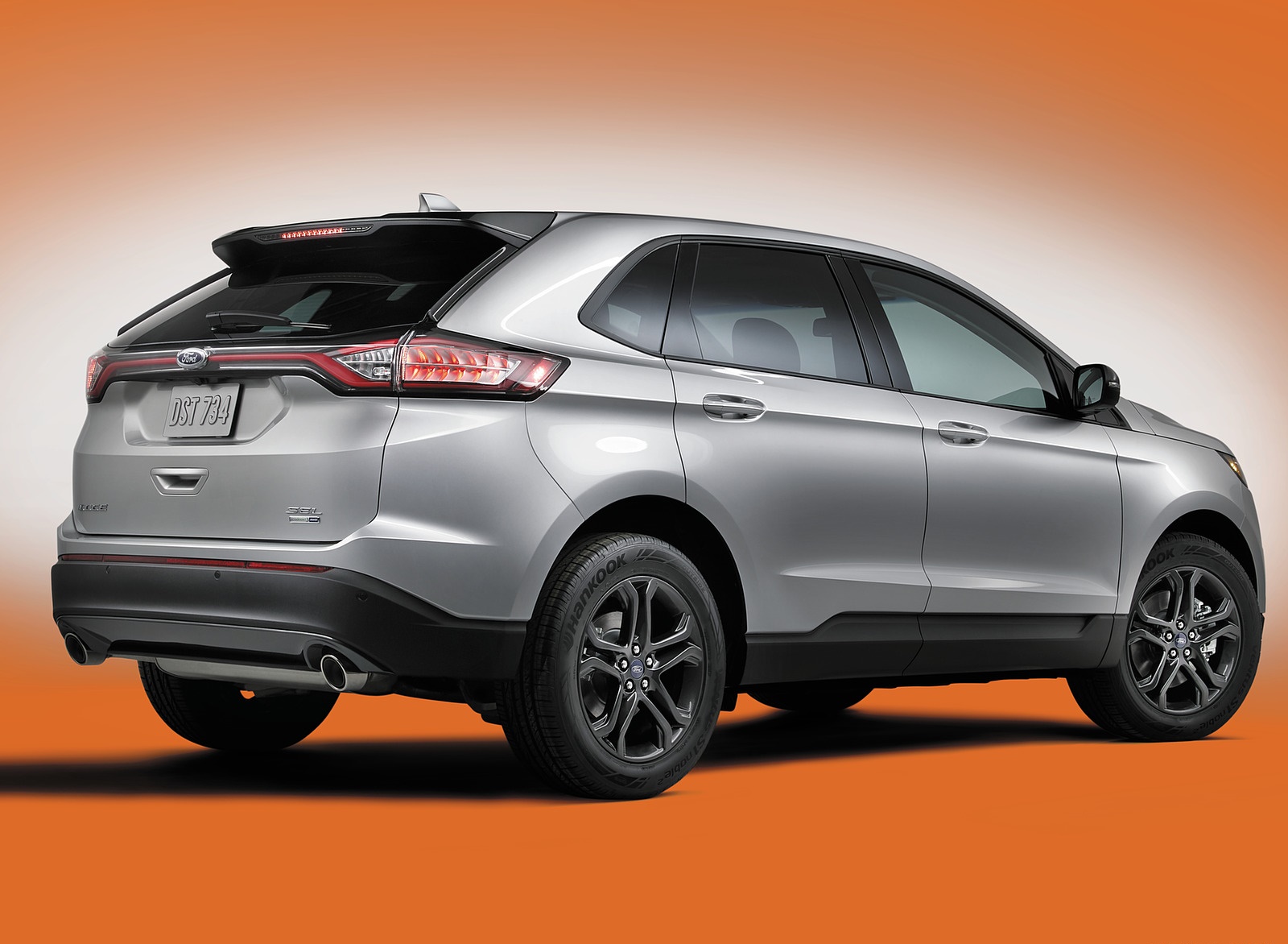 2018 Ford Edge SEL Sport Appearance Package Rear Three-Quarter Wallpapers #18 of 21