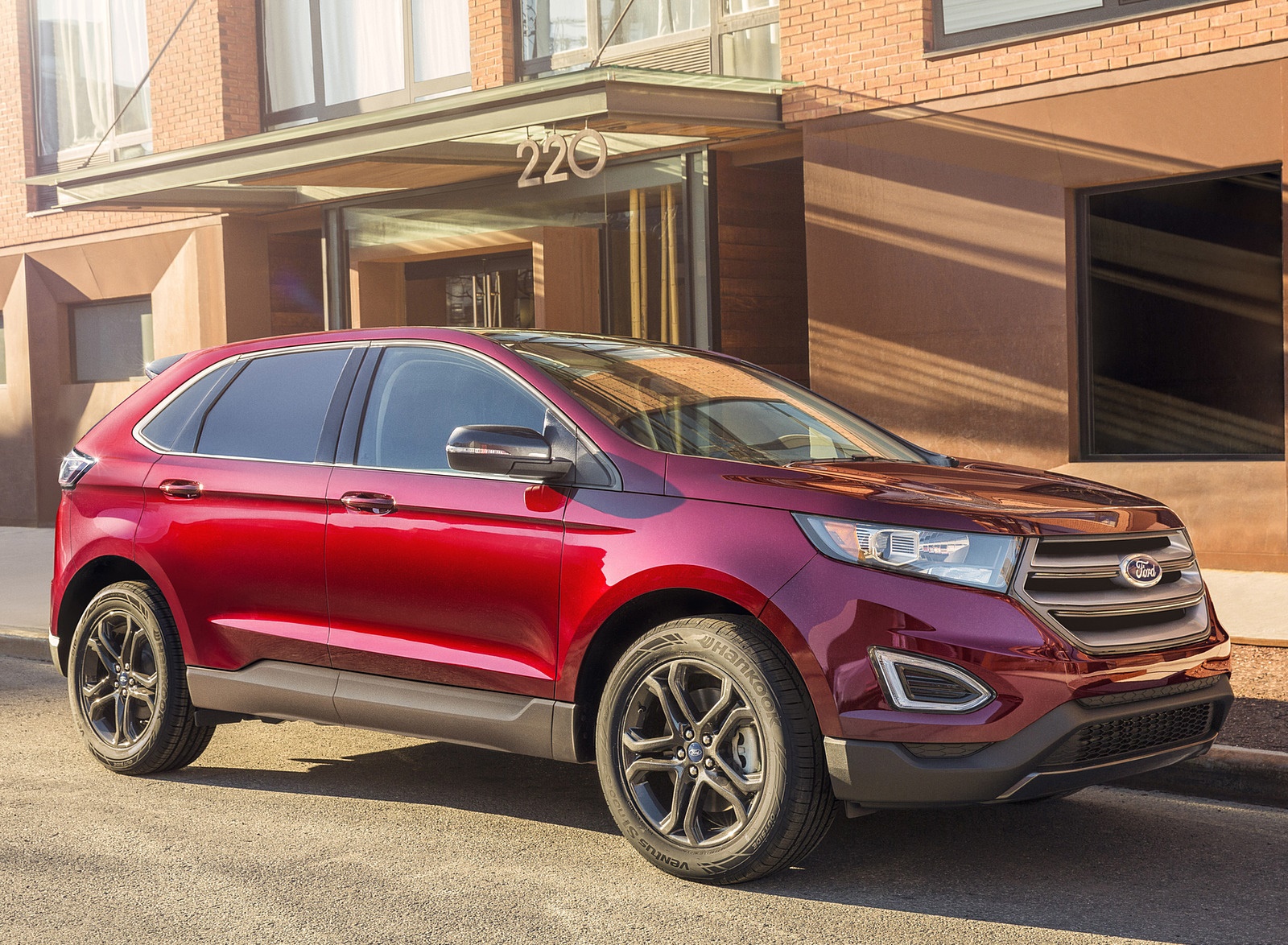 2018 Ford Edge SEL Sport Appearance Package Side Wallpapers #10 of 21