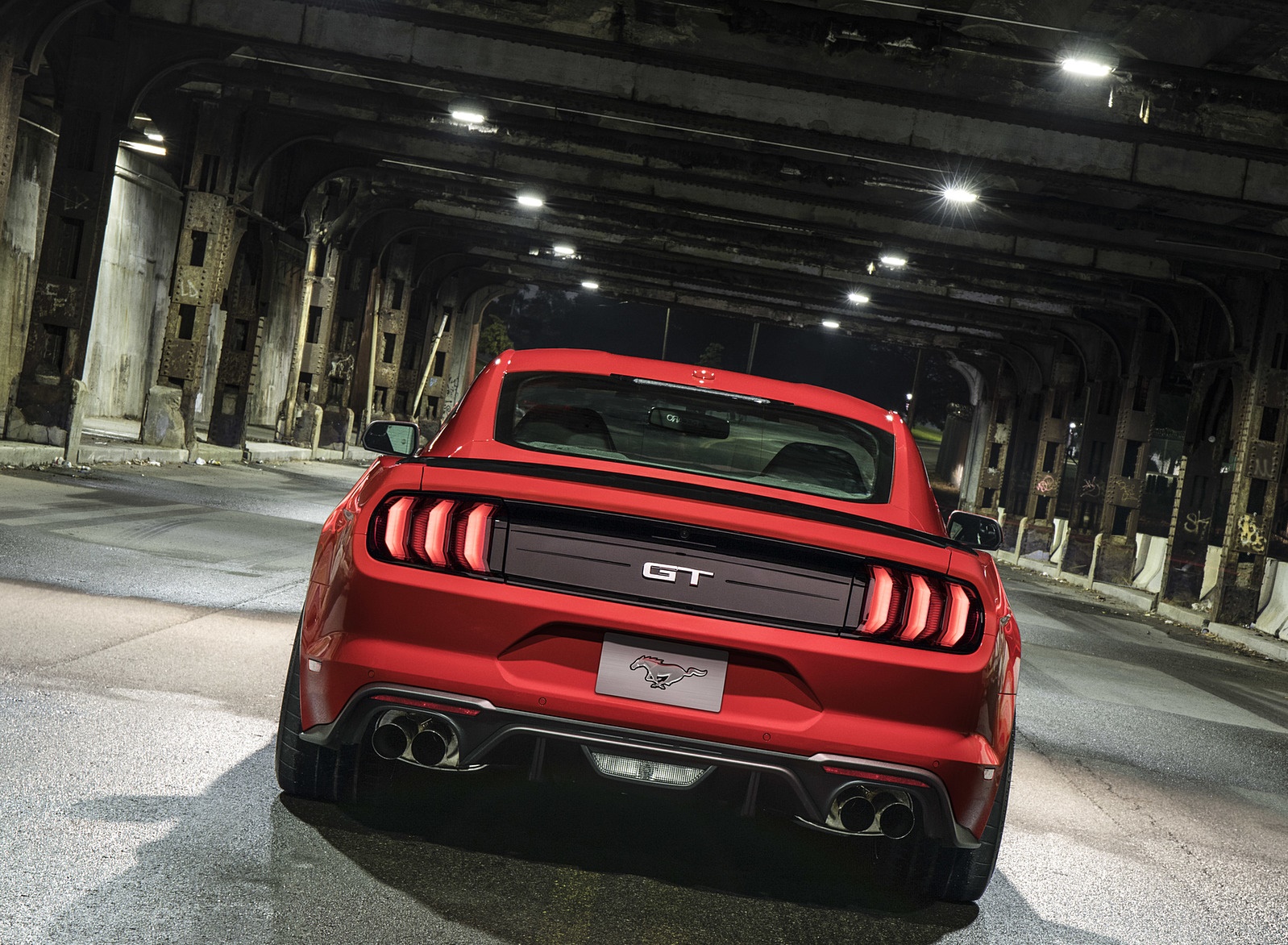 2018 Ford Mustang GT Performance Pack Level 2 Rear Wallpapers #50 of 96