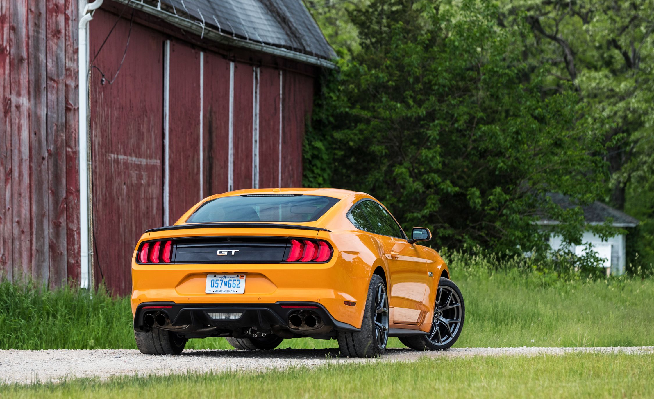 2018 Ford Mustang GT Performance Pack Level 2 Rear Wallpapers #29 of 96