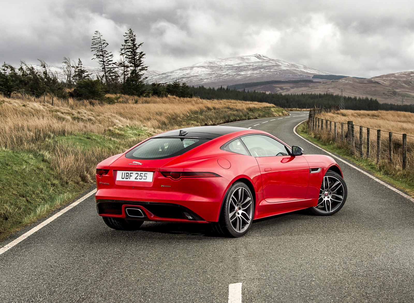 2018 Jaguar F-TYPE 2.0T Rear Three-Quarter Wallpapers (4)