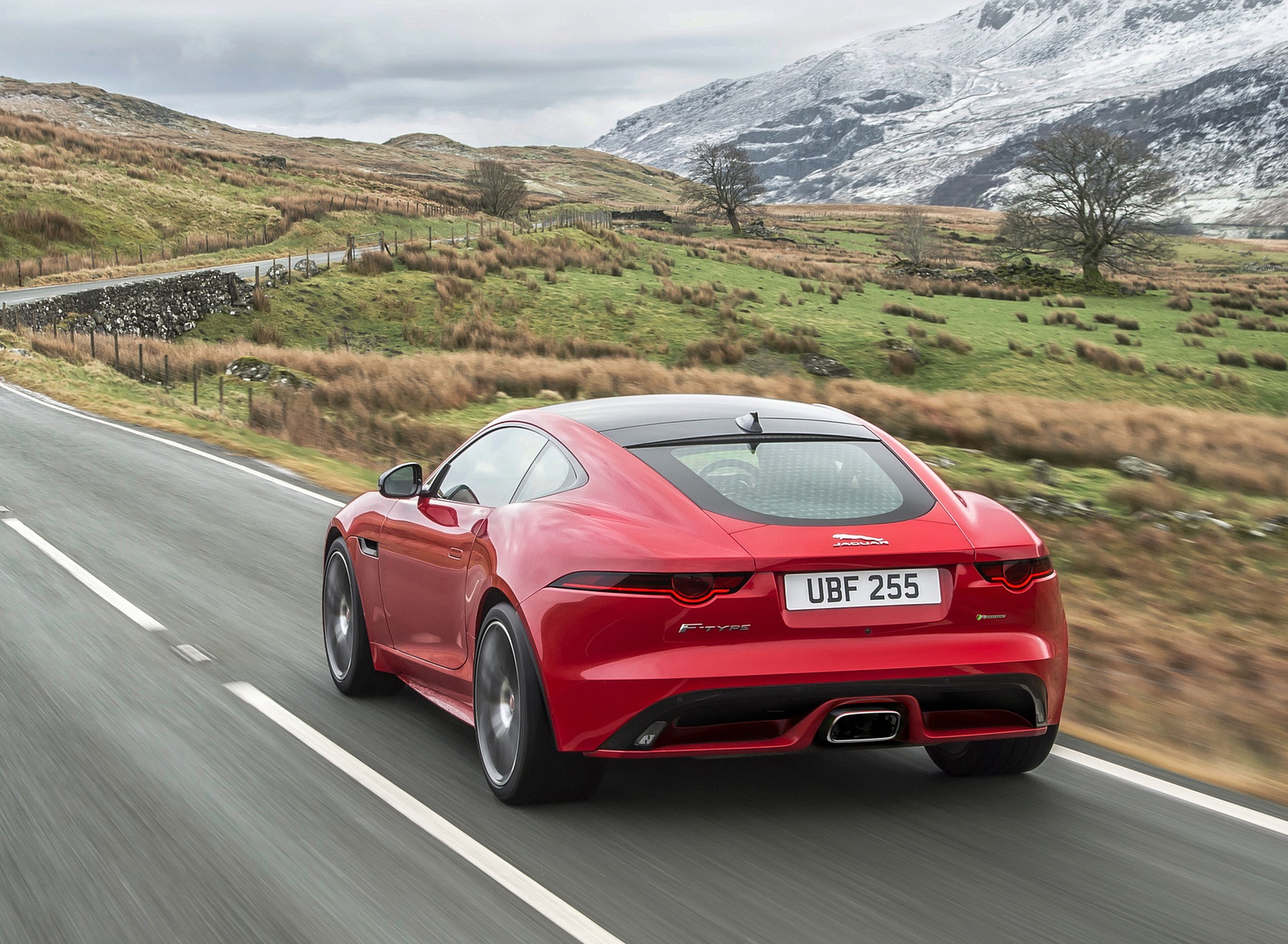 2018 Jaguar F-TYPE 2.0T Rear Wallpapers (3)