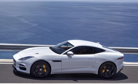 2018 Jaguar F-TYPE R Coupe Side Wallpapers 450x275 (13)
