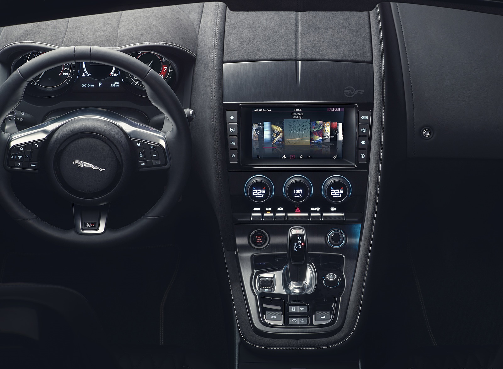 2018 Jaguar F-TYPE SVR Convertible Interior Wallpapers #48 of 51