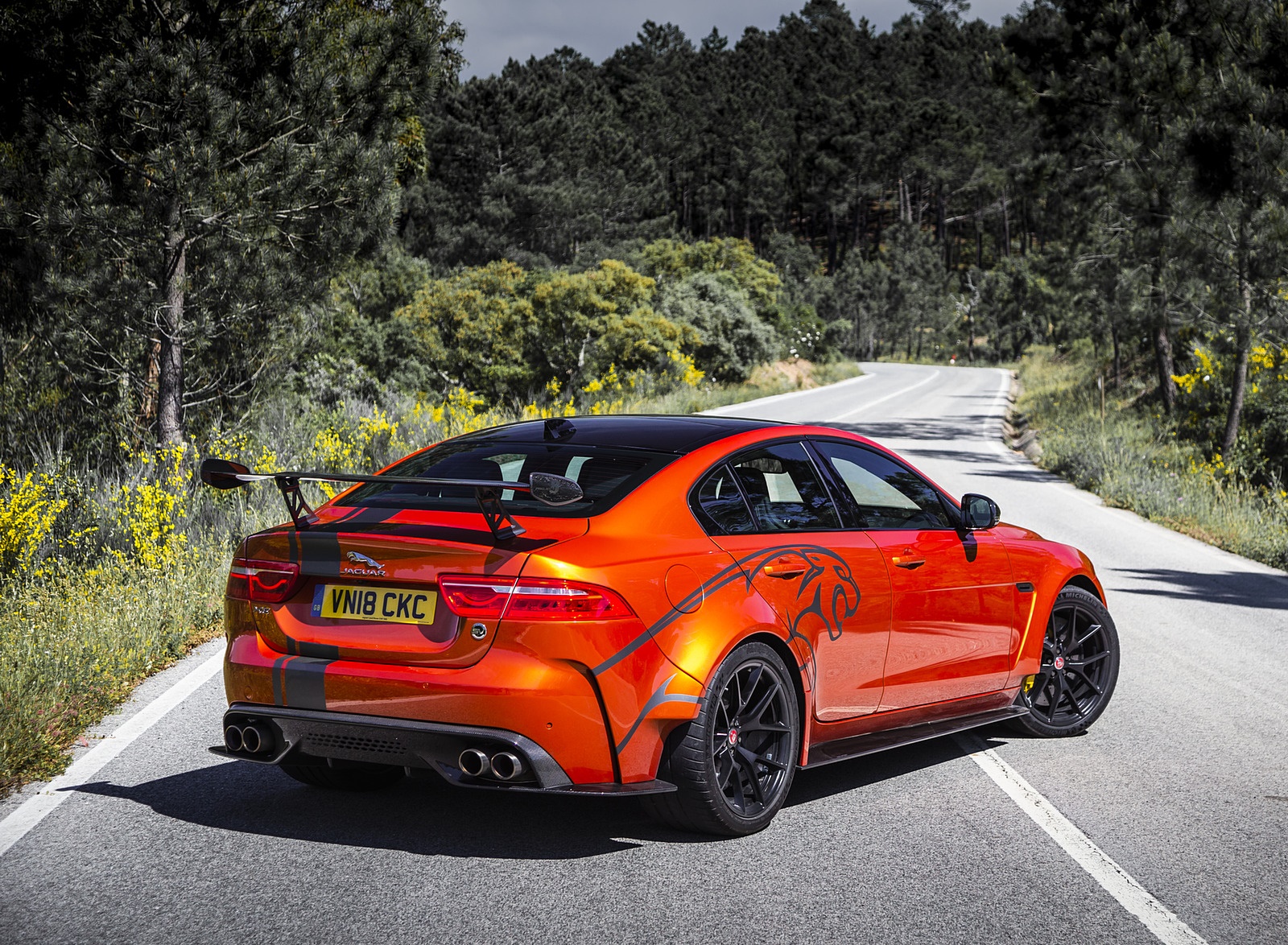 2018 Jaguar XE SV Project 8 Rear Three-Quarter Wallpapers #23 of 120