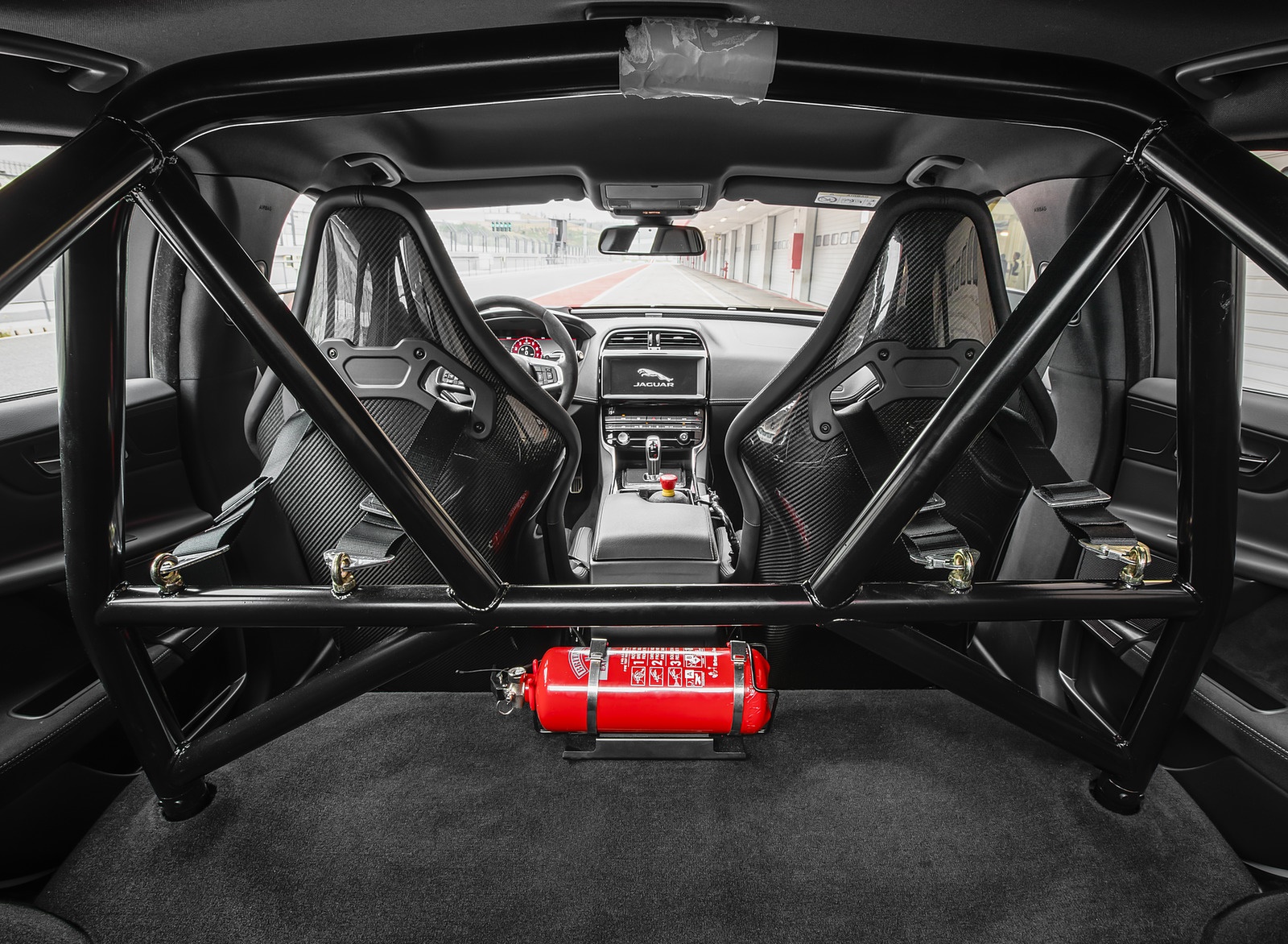 2018 Jaguar XE SV Project 8 Roll Cage Wallpapers #114 of 120