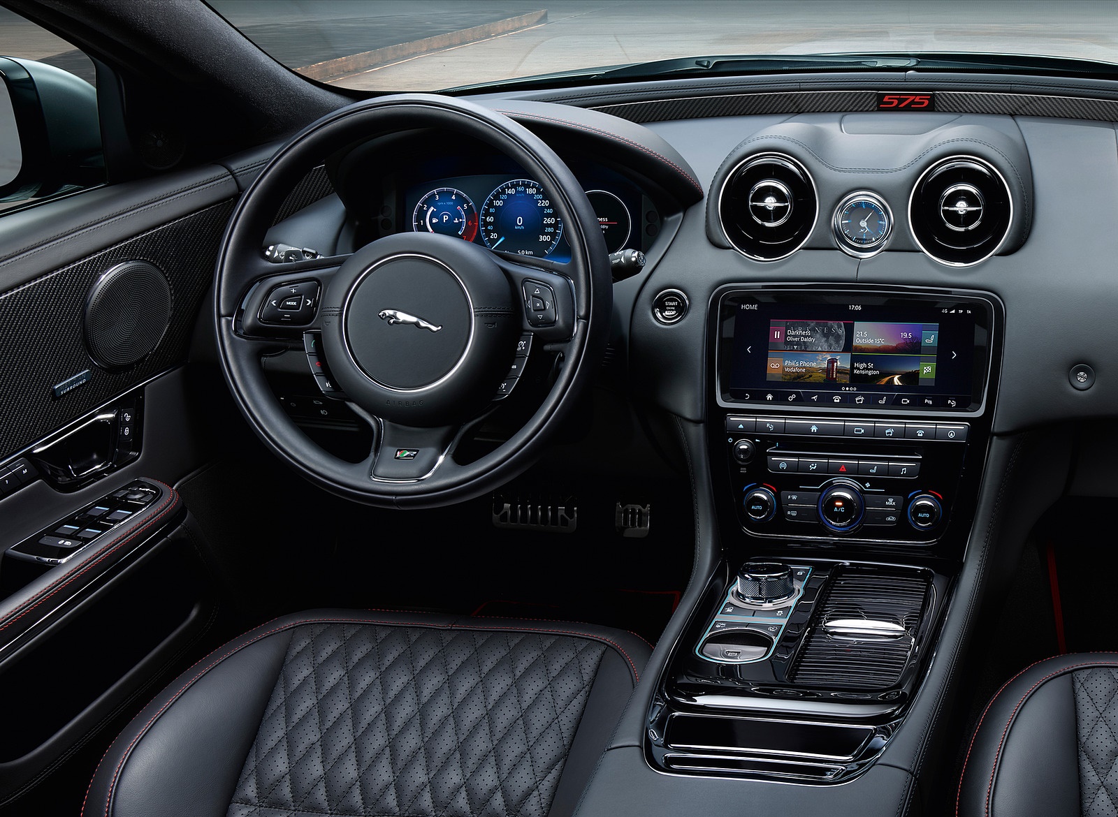 2018 Jaguar XJR575 Interior Cockpit Wallpapers #29 of 34