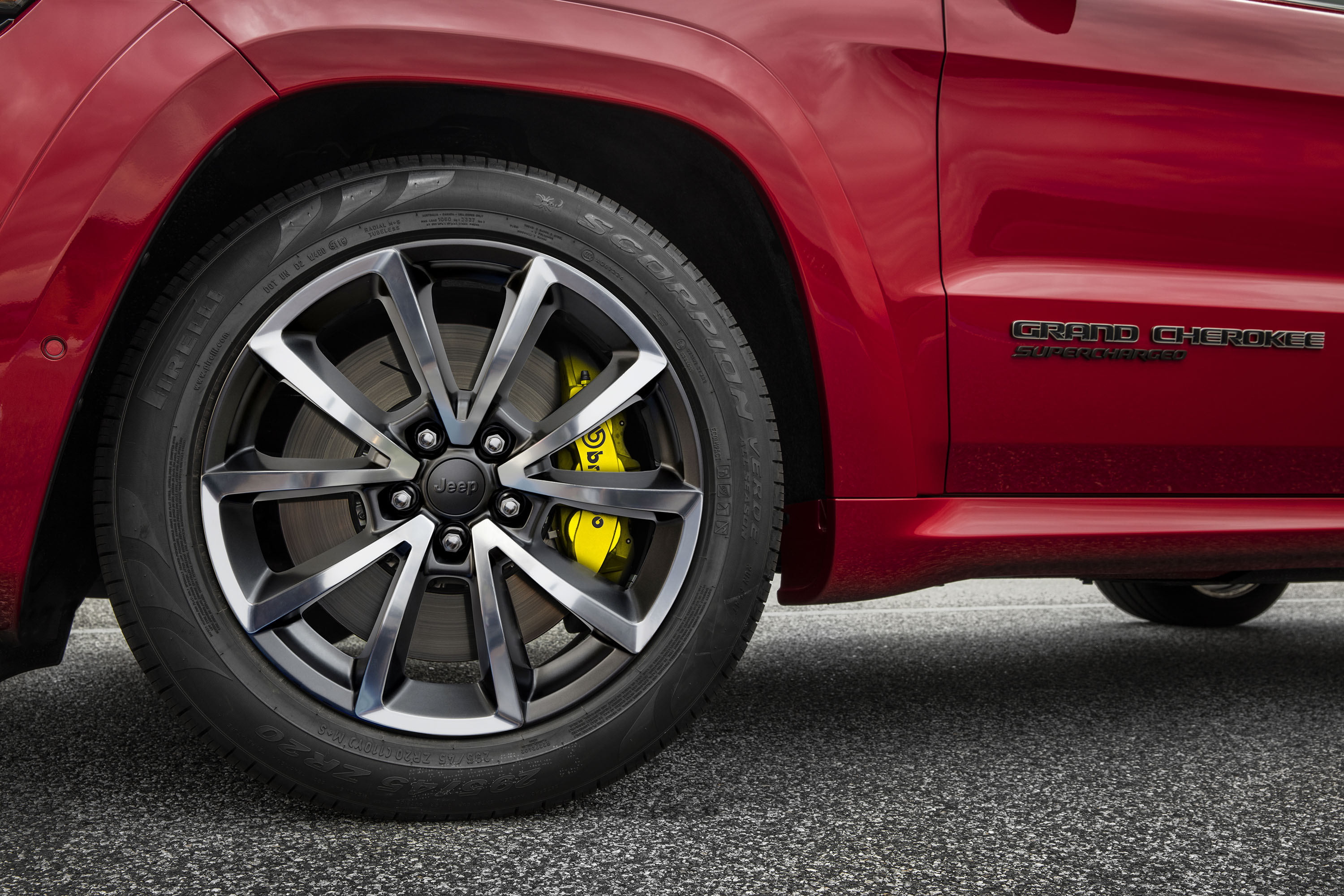 2018 Jeep Grand Cherokee Supercharged Trackhawk Brakes Wallpapers #27 of 80