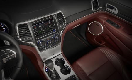 2018 Jeep Grand Cherokee Supercharged Trackhawk Central Console Wallpapers 450x275 (47)